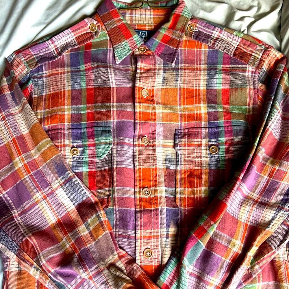 Polo Ralph Lauren Colorful Plaid Button Down